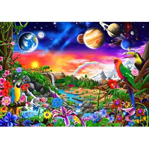 Bluebird Puzzle (70151) - "Cosmic Paradise" - 1000 pièces