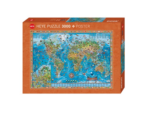 Heye (29386) - Rajko Zigic: "Amazing World" - 3000 pièces