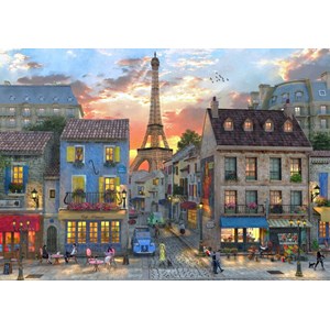 Bluebird Puzzle (70111) - Dominic Davison: "Streets of Paris" - 1000 pièces