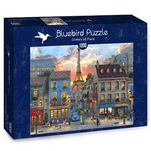 Bluebird Puzzle (70111) - Dominic Davison: "Streets of Paris" - 1000 pièces