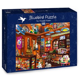 Bluebird Puzzle (70227) - "Toy Shoppe Hidden" - 1000 pièces
