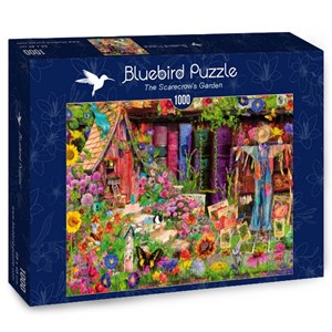 Bluebird Puzzle (70238) - Aimee Stewart: "The Scarecrow's Garden" - 1000 pièces