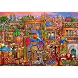 Bluebird Puzzle (70255) - Ciro Marchetti: "Arabian Street" - 4000 pièces