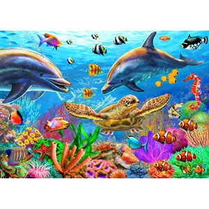 Bluebird Puzzle (70189) - Adrian Chesterman: "Sealife" - 500 pièces