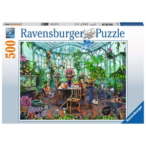 Ravensburger (14832) - "Un Matin dans la Serre" - 500 pièces