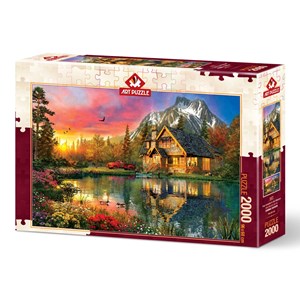 Art Puzzle (5477) - "Four Seasons In One Moment" - 2000 pièces