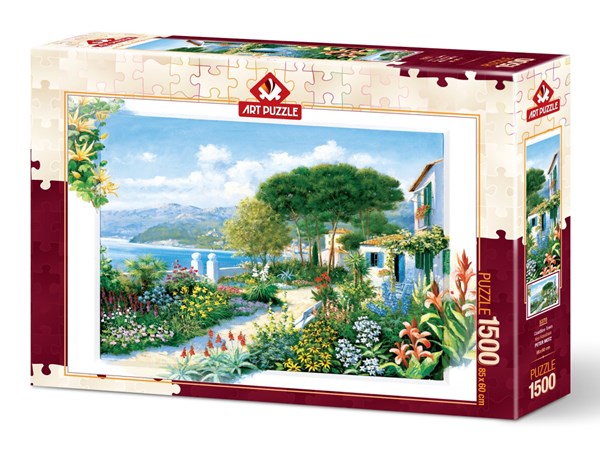 Art Puzzle (5370) - "Coastline Town" - 1500 pièces