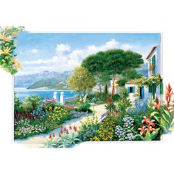 Art Puzzle (5370) - "Coastline Town" - 1500 pièces