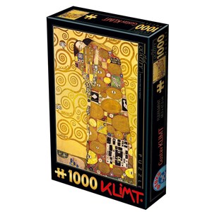 D-Toys (74560) - Gustav Klimt: "L'Accomplissement" - 1000 pièces