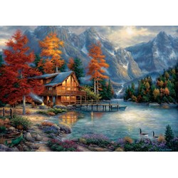 Art Puzzle (5523) - Chuck Pinson: "Autumn Reflection" - 3000 pièces