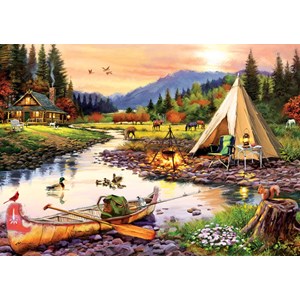 Art Puzzle (5520) - "Camping Friends" - 3000 pièces