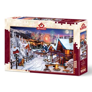 Art Puzzle (5183) - "Winter Fun" - 1000 pièces