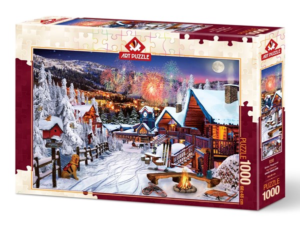 Art Puzzle (5183) - "Winter Fun" - 1000 pièces