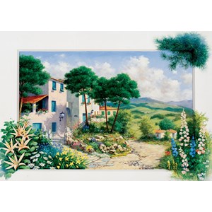 Art Puzzle (5180) - "At Summerhouse" - 1000 pièces