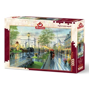 Art Puzzle (4225) - "Spring Walk, Paris" - 1000 pièces