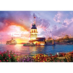 Art Puzzle (5179) - "The Maiden's Tower" - 1000 pièces