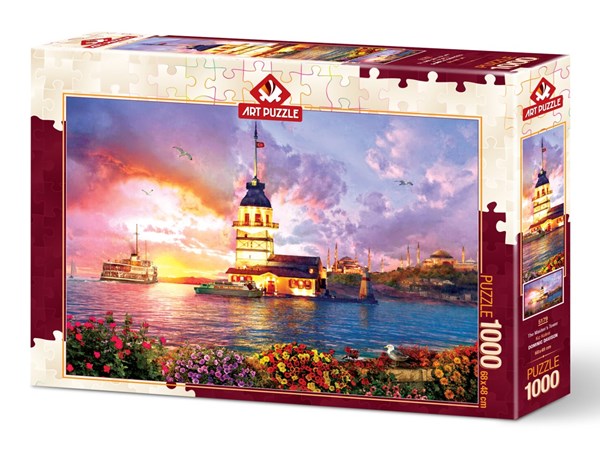Art Puzzle (5179) - "The Maiden's Tower" - 1000 pièces