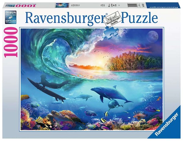 Ravensburger (16451) - "Prendre la Vague" - 1000 pièces