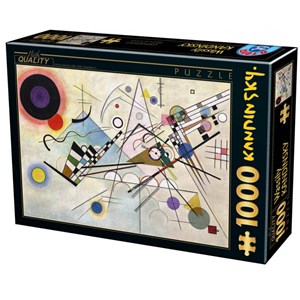 D-Toys (75918) - Vassily Kandinsky: "Composition 8" - 1000 pièces