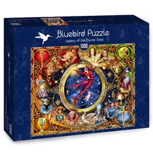 Bluebird Puzzle (70021) - Ciro Marchetti: "Legacy of the Divine Tarot" - 1000 pièces
