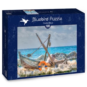 Bluebird Puzzle (70017) - "Costa Maya" - 1500 pièces