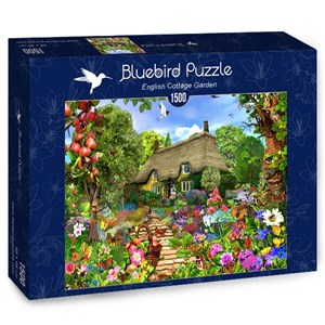 Bluebird Puzzle (70141) - "English Cottage Garden" - 1500 pièces