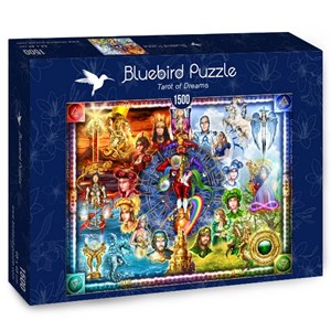 Bluebird Puzzle (70178) - Ciro Marchetti: "Tarot of Dreams" - 1500 pièces