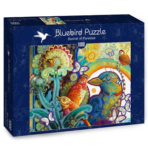 Bluebird Puzzle (70297) - David Galchutt: "Basket of Paradise" - 1000 pièces