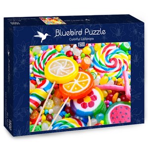 Bluebird Puzzle (70379) - "Colorful Lollipops" - 1500 pièces