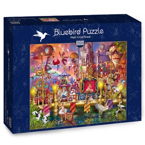 Bluebird Puzzle (70251) - Ciro Marchetti: "Magic Circus Parade" - 6000 pièces