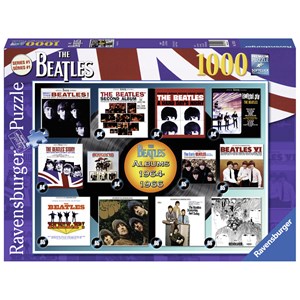Ravensburger (19753) - "Beatles: Albums 1964-66" - 1000 pièces