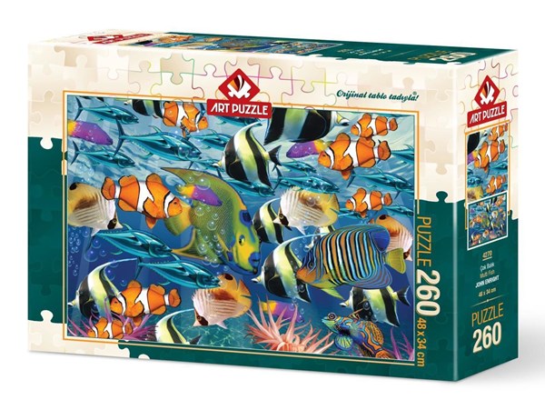 Art Puzzle (4270) - "Multi Fish" - 260 pièces