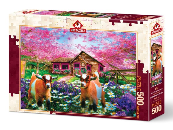 Art Puzzle (4577) - "When the Spring Comes" - 500 pièces