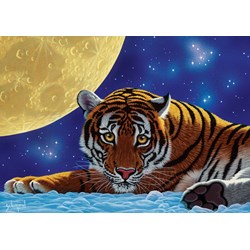 Art Puzzle (5072) - "Tiger Moon" - 500 pièces