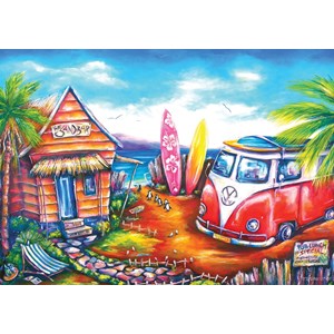 Art Puzzle (5027) - "Surfing Camp" - 260 pièces