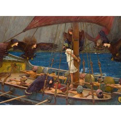 D-Toys (72917-WA01) - John William Waterhouse: "Ulysse et les Sirènes, 1891" - 2000 pièces
