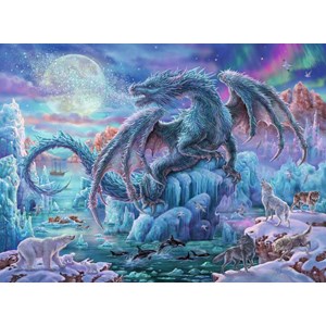 Ravensburger (14839) - "Dragon de Glace" - 500 pièces
