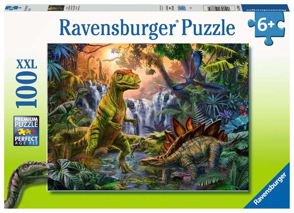 Ravensburger (12888) - "L'oasis des Dinosaures" - 100 pièces