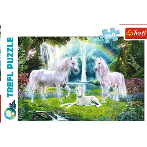 Trefl (13240) - "Unicorns" - 260 pièces