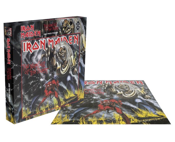 Rock Saw (RSAW001PZ) - "Iron Maiden, The Number Of The Beast" - 500 pièces