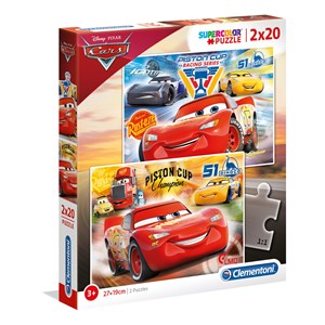 Clementoni (07027) - "Disney, Cars 3" - 20 pièces