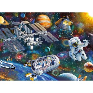 Ravensburger (12692) - "Cosmic Exploration" - 200 pièces
