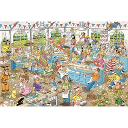 Jumbo (19077) - Jan van Haasteren: "Le Tournoi des Confiseurs" - 1500 pièces