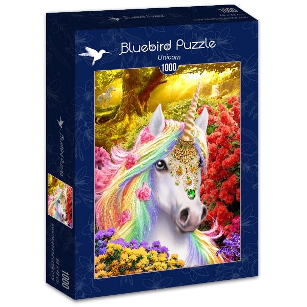 Bluebird Puzzle (70109) - "Unicorn" - 1000 pièces