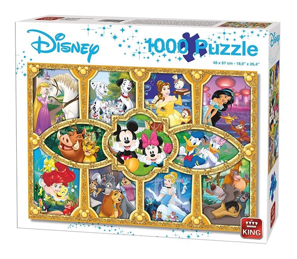 King International (05279) - "Disney Magical Moments" - 1000 pièces