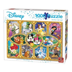 King International (05279) - "Disney Magical Moments" - 1000 pièces