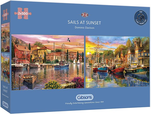 Gibsons (G5054) - Dominic Davison: "Sails at Sunset" - 500 pièces