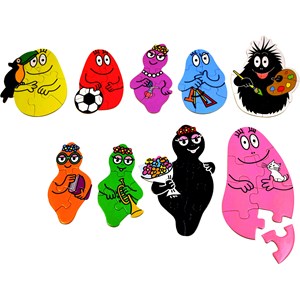 Barbo Toys (2209) - "Barbapapa Family" - 52 pièces
