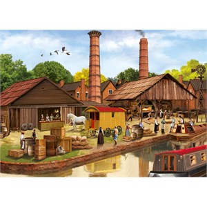 Falcon (11257) - Simon Treadwell: "Victorian Bakers" - 1000 pièces