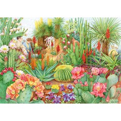 Falcon (11254) - Anne Searle: "The Flower Show, Desert Plants" - 1000 pièces